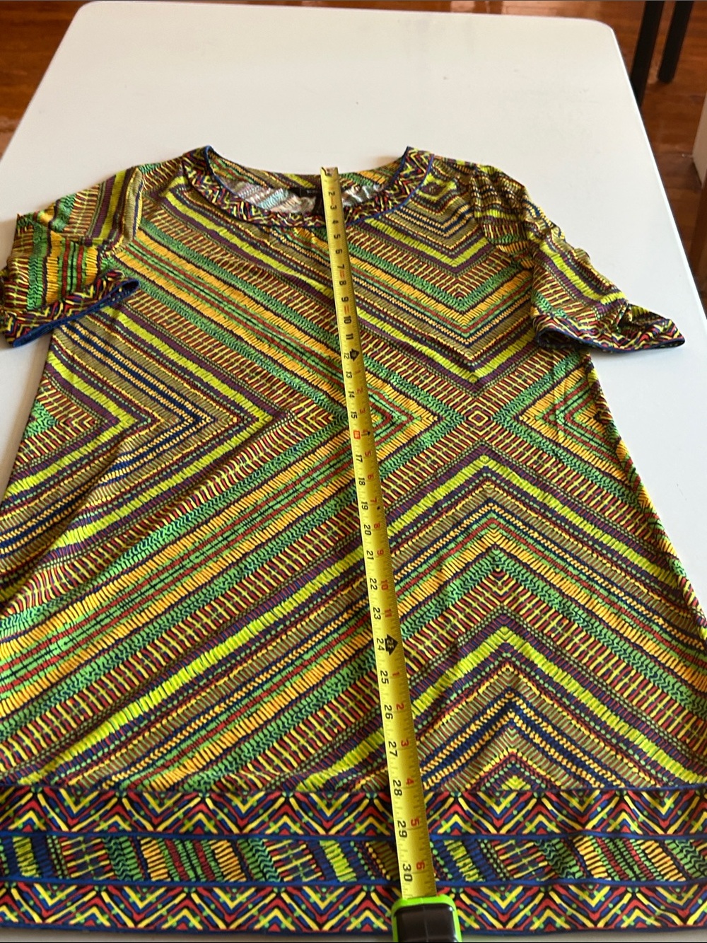 BCBGMaxAzria "Ania" Multicolor Mini in "Golden Canary Combo" - Women's Sm, EUC - Picture 4 of 10